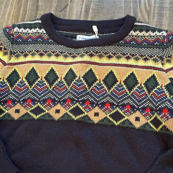 NEW Mayoral Sweater sz 3 Fair Isle Pattern knitted Sweater Boys Sweater - Picture 6 of 7